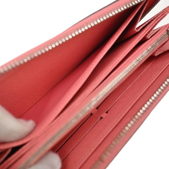 LOUIS VUITTON LV Logo Zippy Long Wallet Epi Leather Pink SHW M60663 65KB105 - Picture 10 of 14